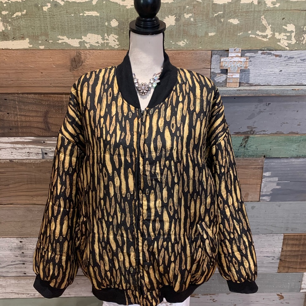 Oversized Bomber Jacket By Selene Paris - image 2